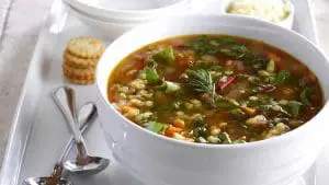 Tuscan Greens and Lentil Soup