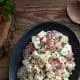 warm winter potato salad
