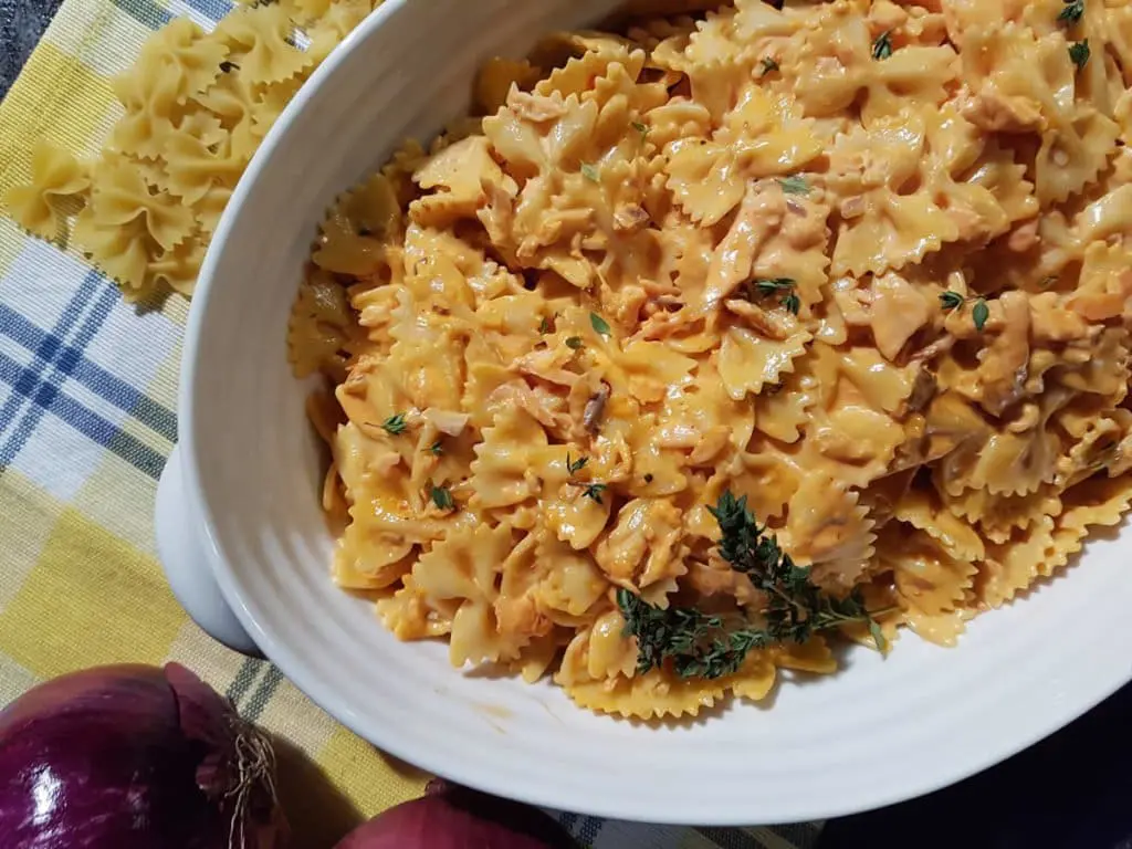 Smoked Salmon Pasta