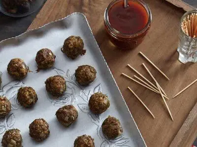 cocktail-sized-baked-lentil-meatball