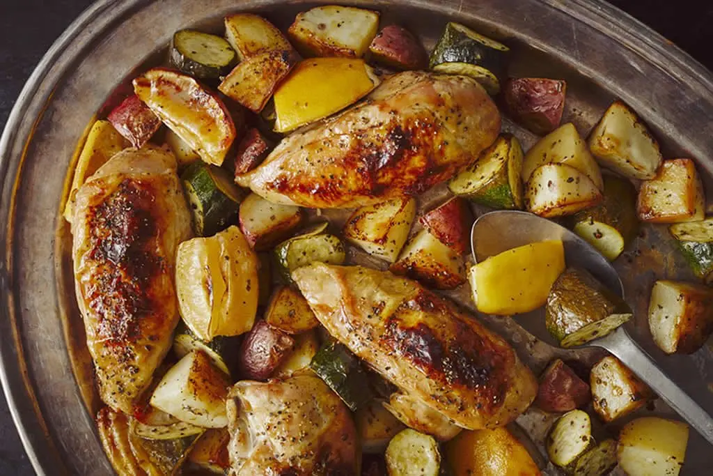 Sheet-Pan-Lemon-Chicken