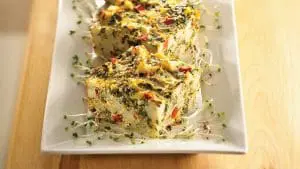 Spinach and Potato Frittata feature