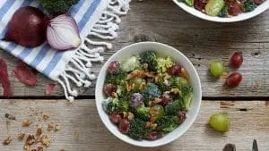 Broccoli and Grape Salad