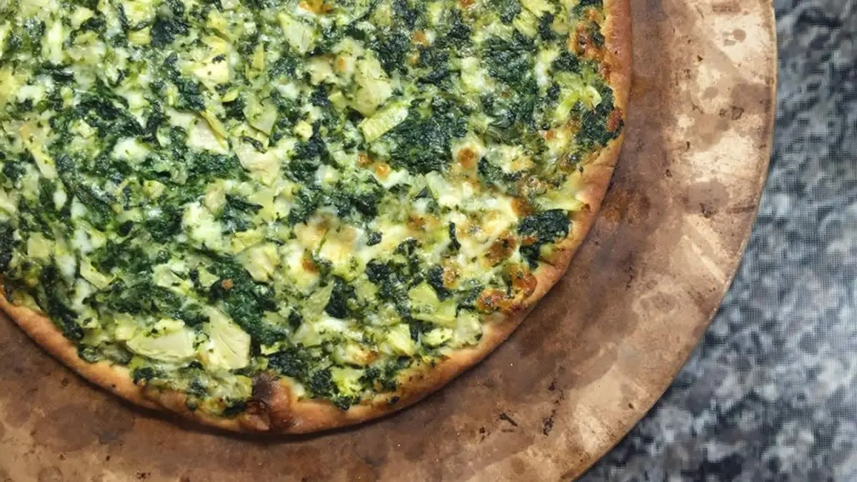 Spinach Pizza