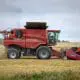 combine in field
