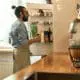 man in kitchen