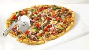 So Simple Beef Provolone Pizza