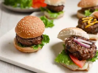 cook beef bean sliders