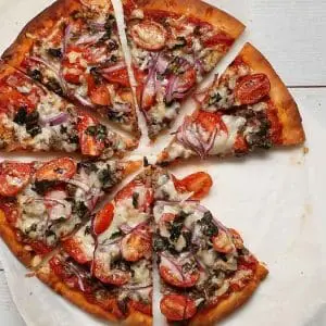 cook provolone pizza
