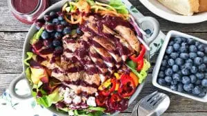 blueberry-balsamic-grilled-turkey-salad