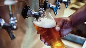 beer on tap