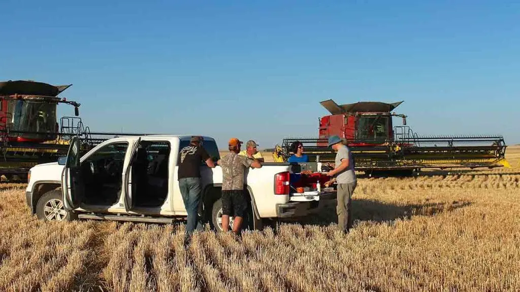 farming family