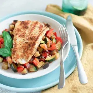 blackened-basa-fillets-with-rataouille