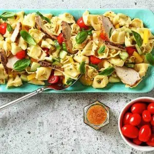 Mediterranean Tortellini Pasta Salad