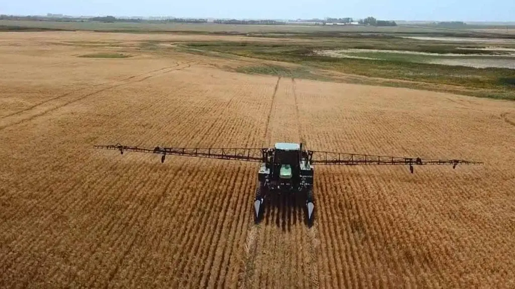 herbicide application