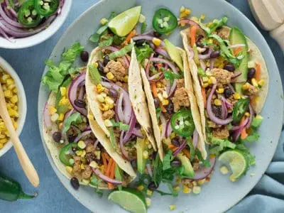 turkey-black-bean-tacos