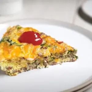 cheeseburger-frittata