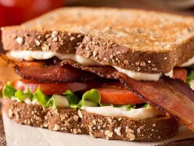 Bacon sandwich