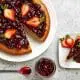 yogurt-lemon-cake-with-berry-sauce