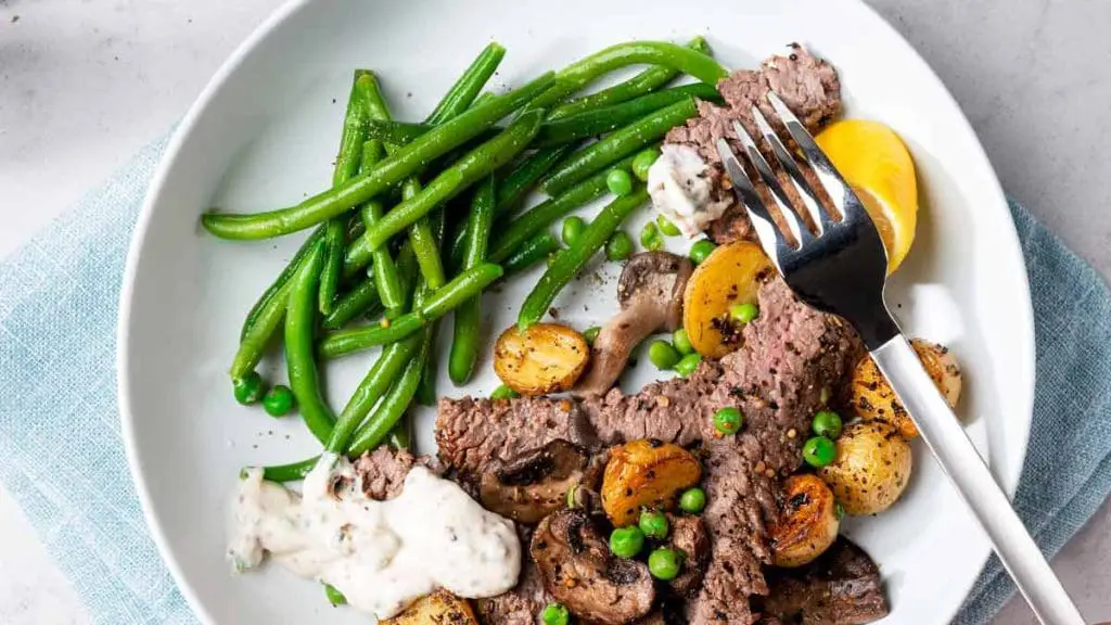 garlic-herb-steak-dinner