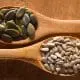 pumpkin and sunflower seeds
