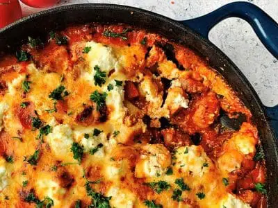 Cheesy-baked-gnocchi