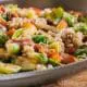 barley brussel sprouts maple apples pecans prosiutto
