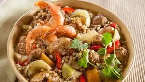 barley lentil turkey gumbo