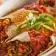 barley veggie enchiladas