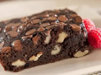 double chocolate brownies