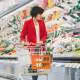 woman grocery shopping