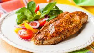 turkey and salad