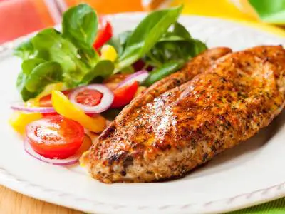 turkey and salad