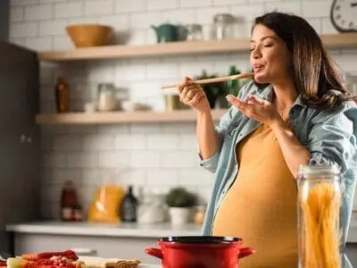 pregnant woman