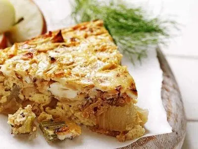 crustless-apple-and-roasted-fennel-quiche