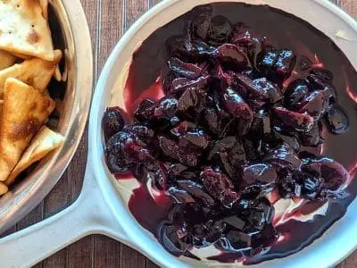 Roasted-Cherries-Whipped-Cream-Cheese-Dip