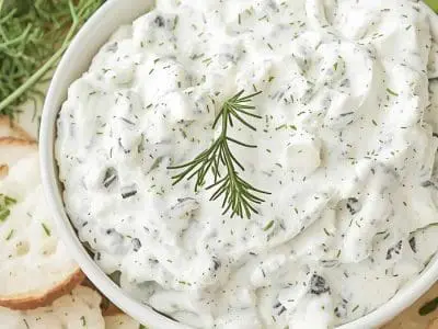 Cottage Cheese Ranch Dip