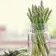 Asparagus in jar