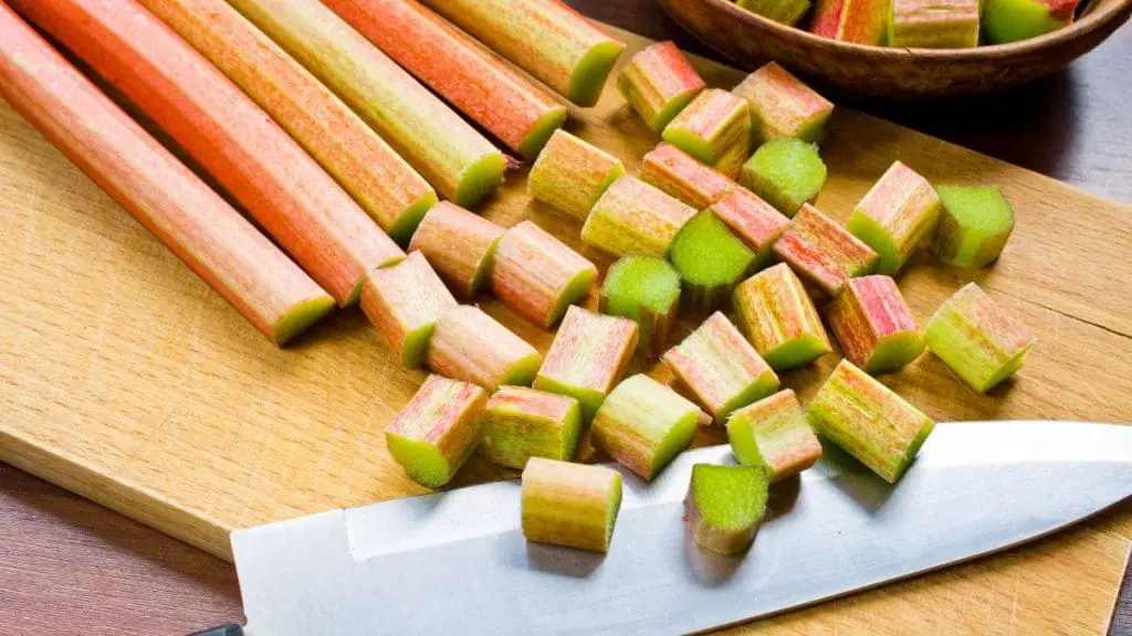 Freezing Rhubarb