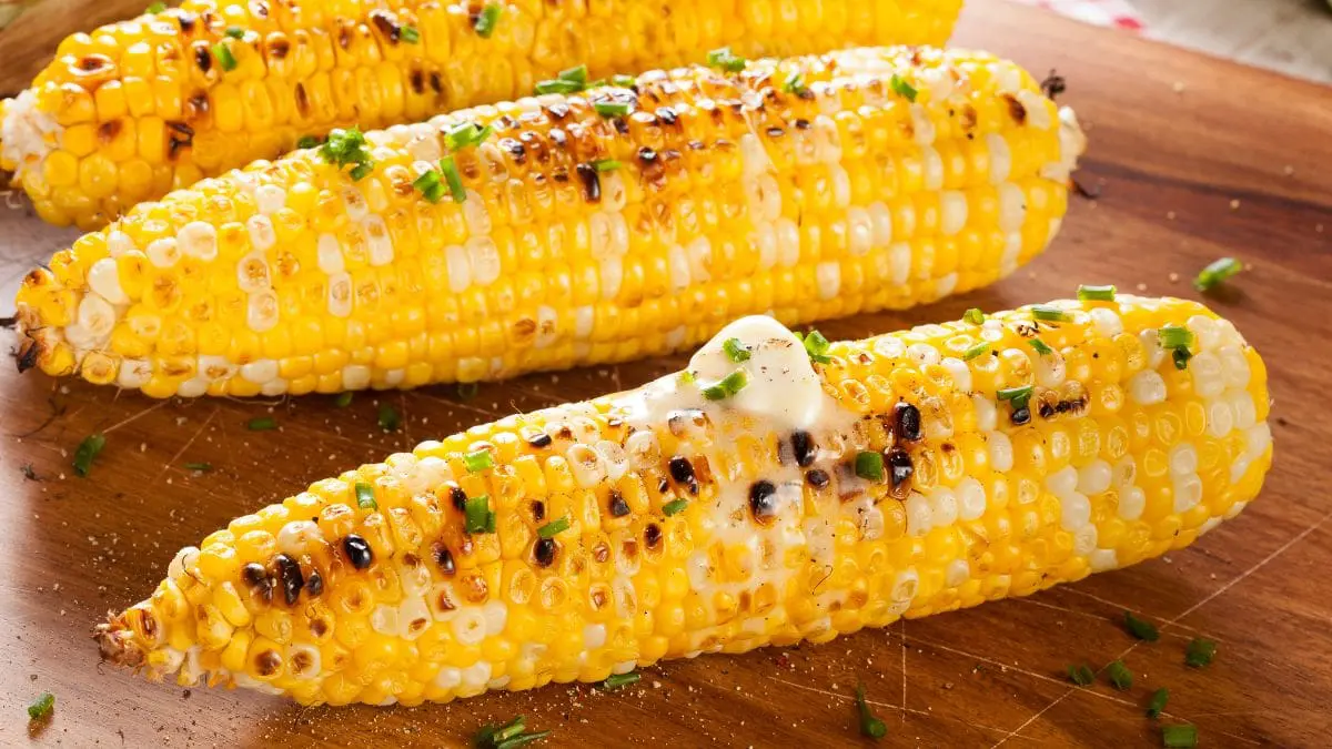 Grilled Corn Cob