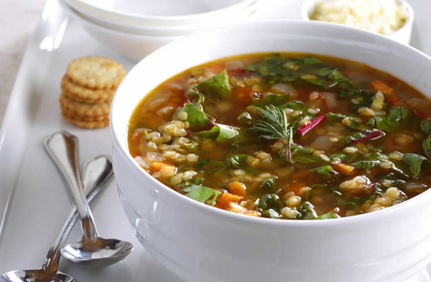 Tuscan Greens and Lentil Soup