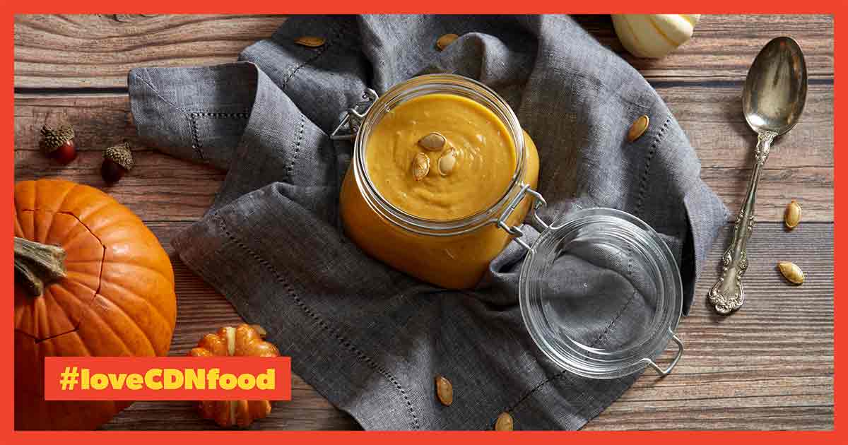 Thai Pumpkin Soup with Spiced Pumpkin Seeds - Canadian Food Focus