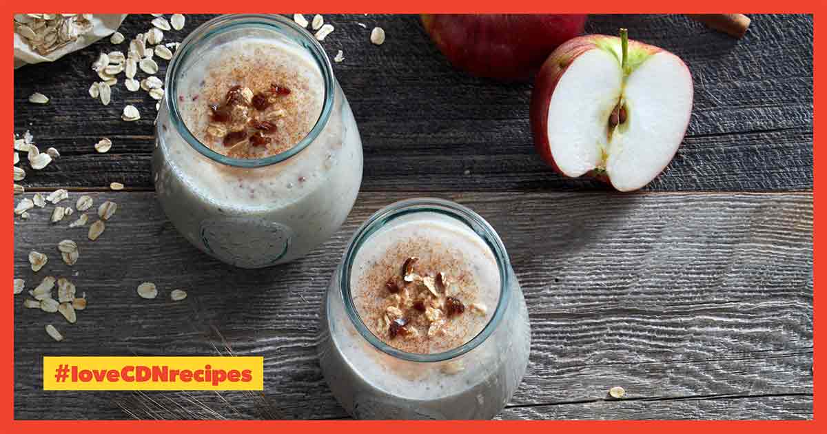 Apple Pie Smoothie - Canadian Food Focus