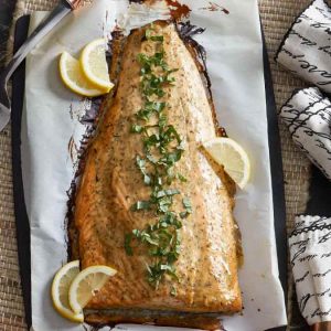 baked-salmon-with-honey-mustard-