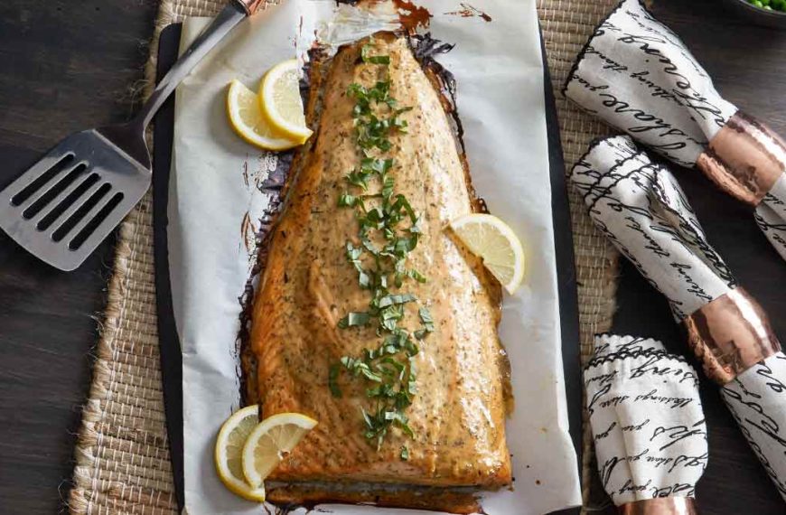 baked-salmon-with-honey-mustard-