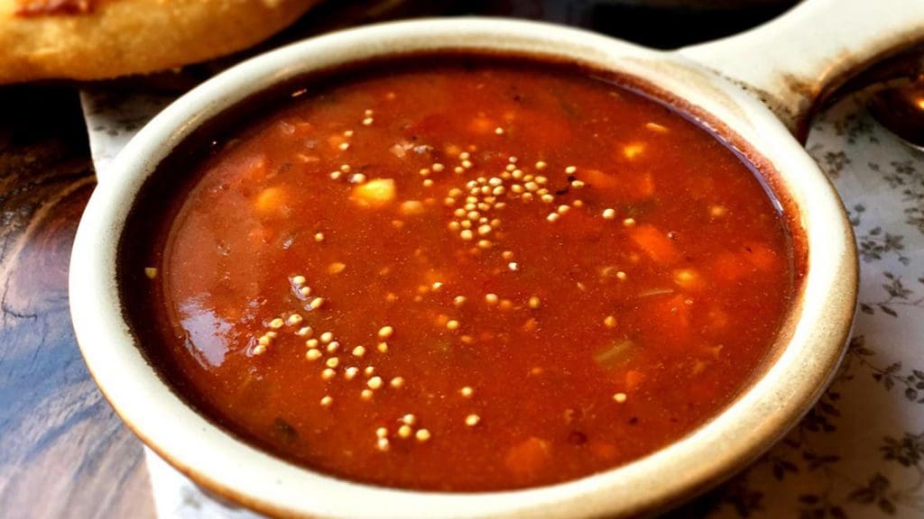 Mustard Hamburger Soup