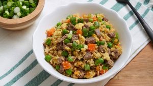 Beef and Egg Fried Rice
