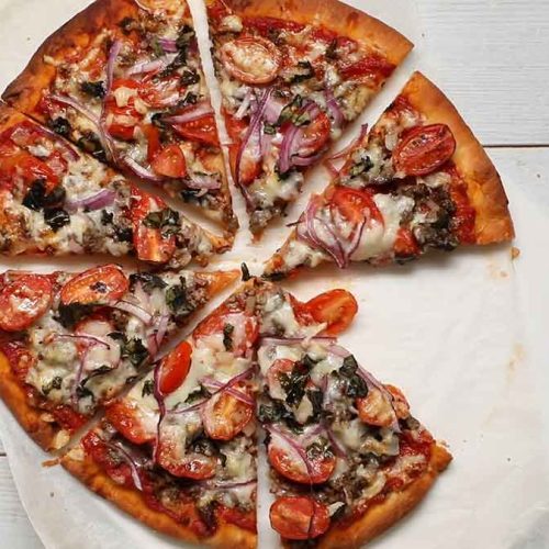 cook provolone pizza