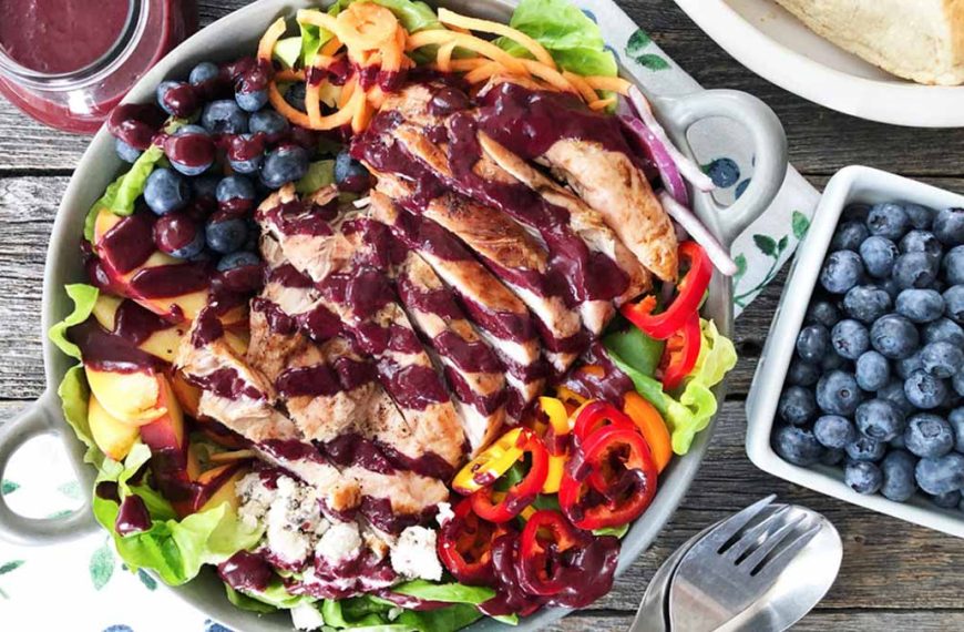 blueberry-balsamic-grilled-turkey-salad