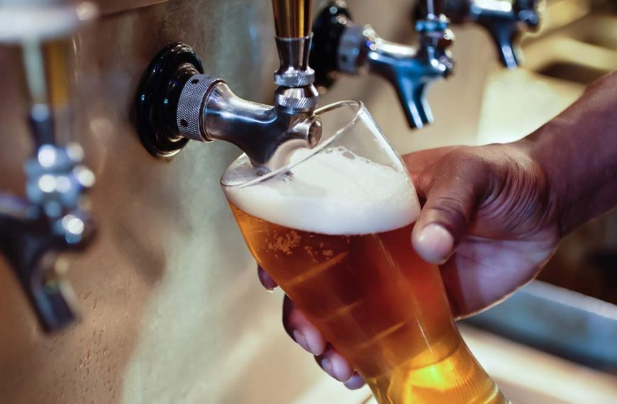 beer on tap